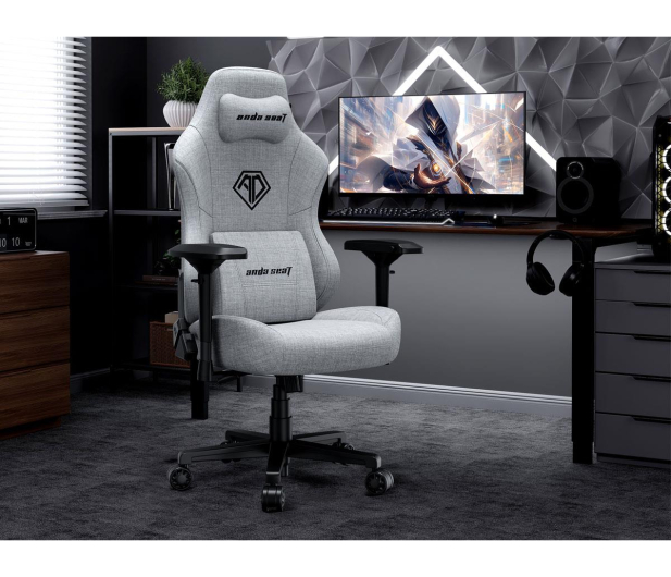 Anda Seat Phantom 3 Pro Fabric Grey - 1473882 - zdjęcie 8
